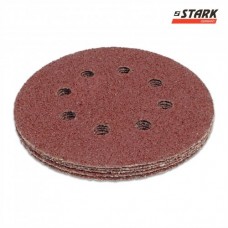 Папір шліфувальний Stark D125 мм 8 отворів з. 40 5 шт.(126005040)