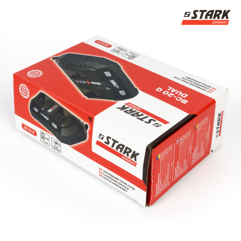 Зарядний пристрій STARK BC-20Q DUAL 18-21 В (210018030.002) Зарядний пристрій STARK BC-20Q DUAL 18-21 В (210018030.002)