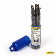Набір бурів S&R Meister sds-plus 7 шт. у тубусі (210240007)