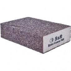 Губка шліфувальна S&R 100х70х25 мм зерно 40 (233040001)