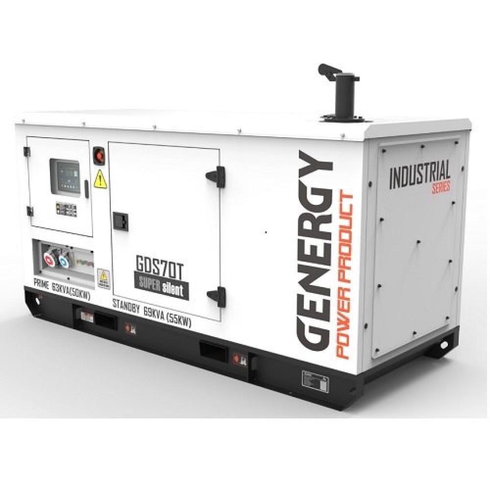 Генератор дизельний GENERGY GDS70T 55 кВт(240211090) Генератор дизельний GENERGY GDS70T 55 кВт(240211090)