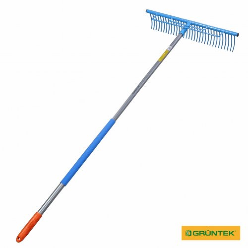 Граблі газонні GRUNTEK RR-600/140S 32 зубці з ручкою (295155600_S) Граблі газонні GRUNTEK RR-600/140S 32 зубці з ручкою (295155600_S)