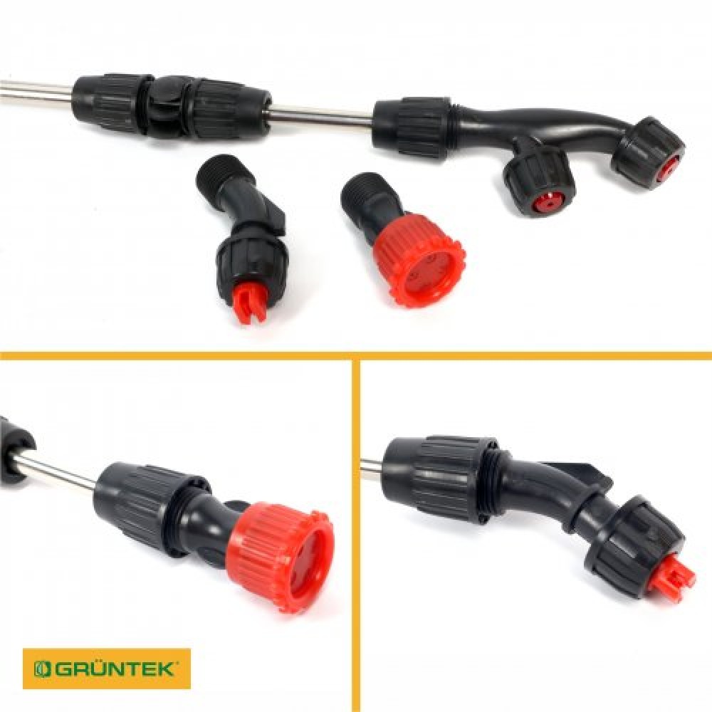 Штанга телескопічна GRUNTEK з насадками 1,5-3 м (296001090) Штанга телескопічна GRUNTEK з насадками 1,5-3 м (296001090)