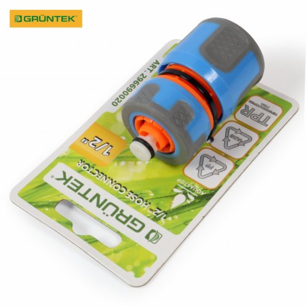 Конектор GRUNTEK 1/2" з аквастопом (296690020) Конектор GRUNTEK 1/2" з аквастопом (296690020)