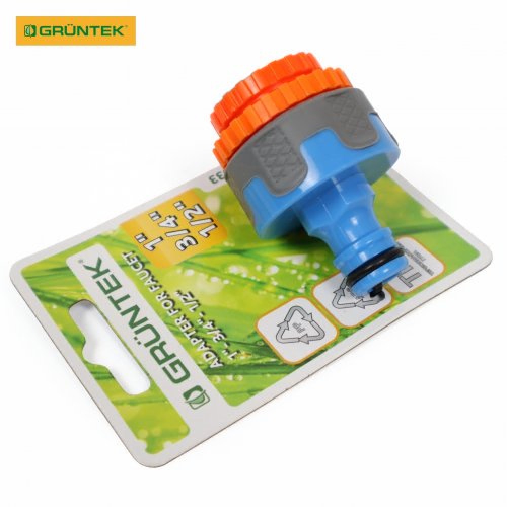 Адаптер для крана GRUNTEK 1"-3/4"-1/2" (296690033) Адаптер для крана GRUNTEK 1"-3/4"-1/2" (296690033)