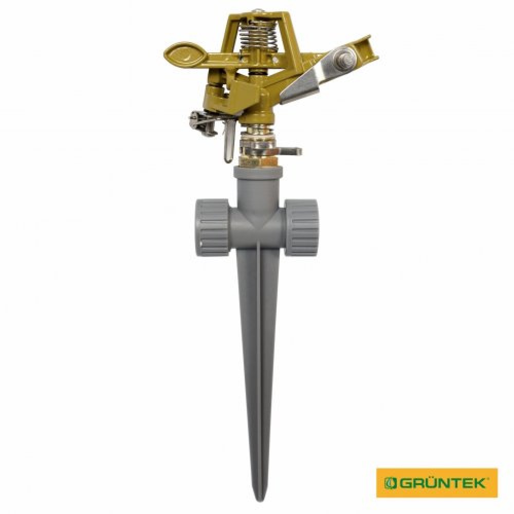 Дощувач імпульсний круговий GRUNTEK 261 м2 цинковий (296691231) Дощувач імпульсний круговий GRUNTEK 261 м2 цинковий (296691231)