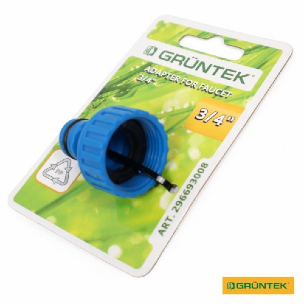 Адаптер для крана GRUNTEK 3/4" (296693008) Адаптер для крана GRUNTEK 3/4" (296693008)