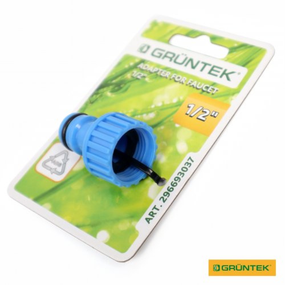 Адаптер для крана GRUNTEK 1/2" (296693037) Адаптер для крана GRUNTEK 1/2" (296693037)
