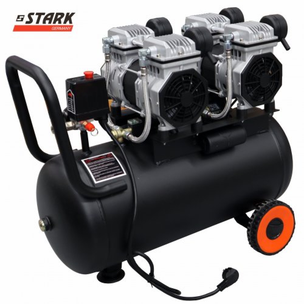 Компресор поршневий безмасляний STARK 3050-SAOD Profi 50 л (300030055) Компресор поршневий безмасляний STARK 3050-SAOD Profi 50 л (300030055)