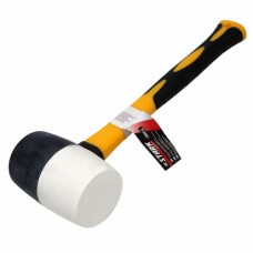 Молоток гумовий двосторонній Stark Pro чорно-білий 450 г (530600600)