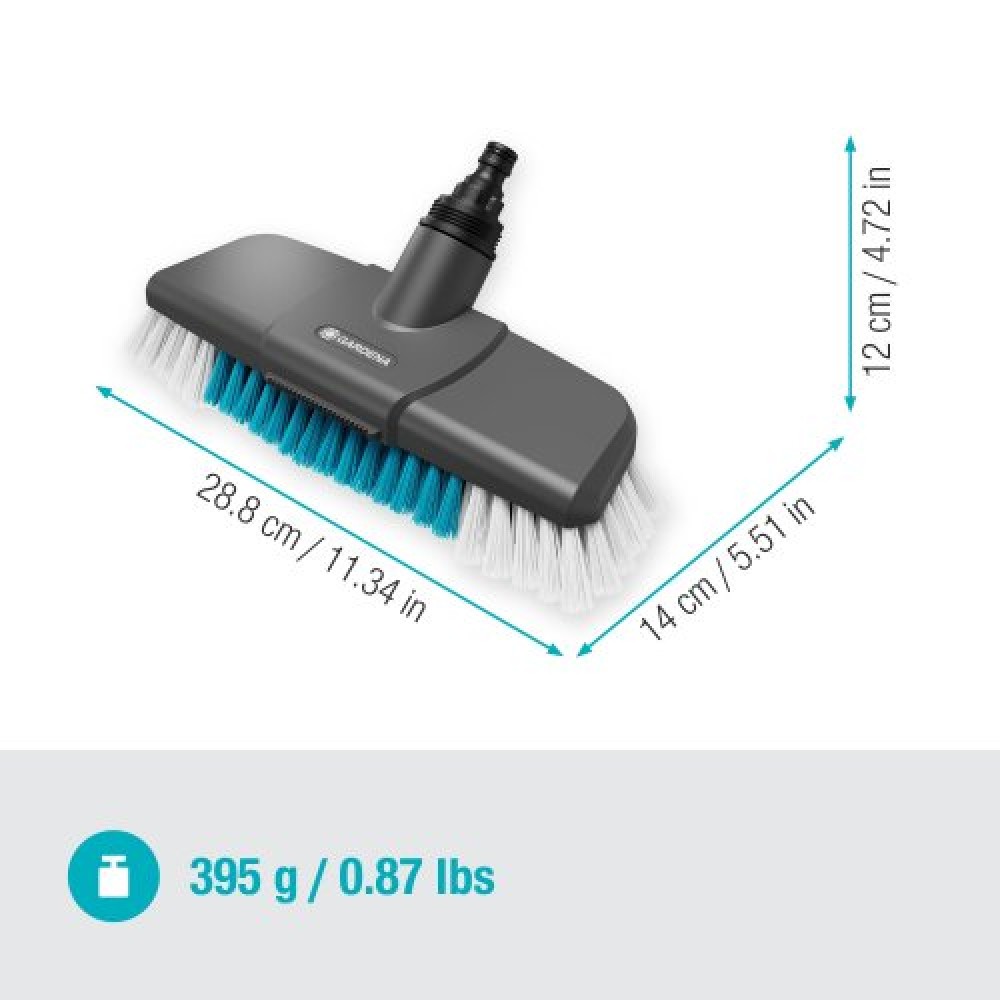 Щітка Gardena Cleansystem жорстка 27 см (18816-20.000.00) Щітка Gardena Cleansystem жорстка 27 см (18816-20.000.00)