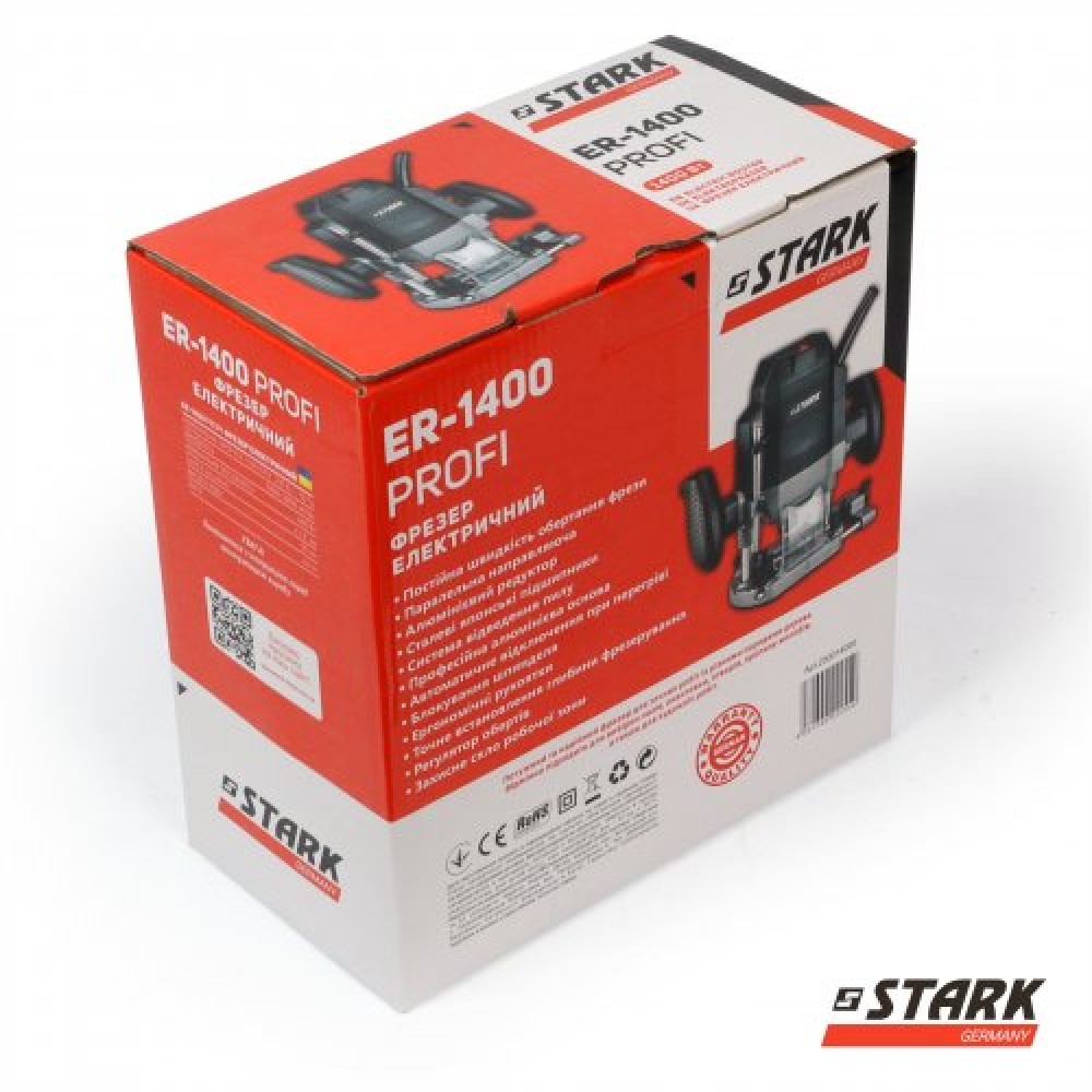 Фрезер мережевий STARK ER-1400 PROFI (250014000) Фрезер мережевий STARK ER-1400 PROFI (250014000)