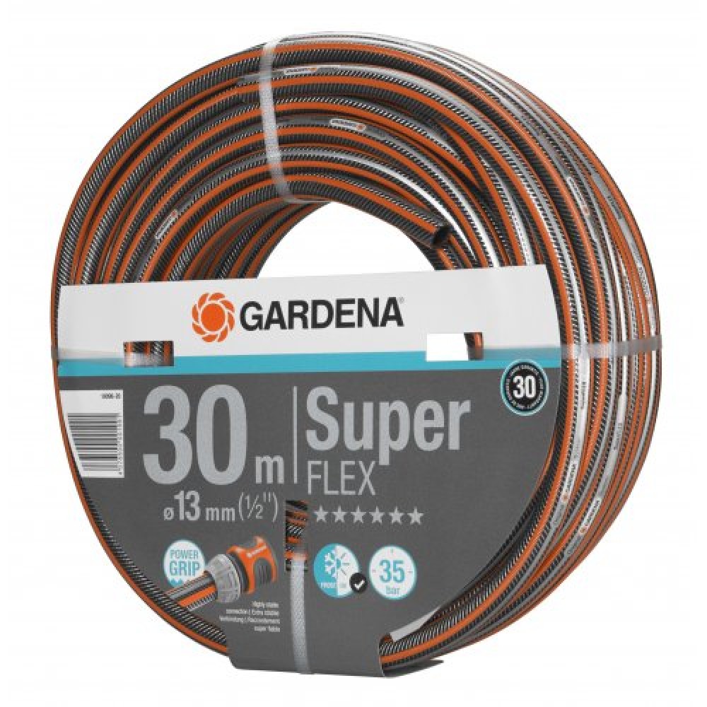 Шланг Gardena Super Flex 13 мм 30 м (18096-20.000.00) Шланг Gardena Super Flex 13 мм 30 м (18096-20.000.00)