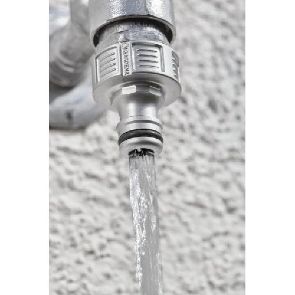 Штуцер різьбовий Gardena Premium для крана 33,3 мм G1 (18242-20.000.00) Штуцер різьбовий Gardena Premium для крана 33,3 мм G1 (18242-20.000.00)