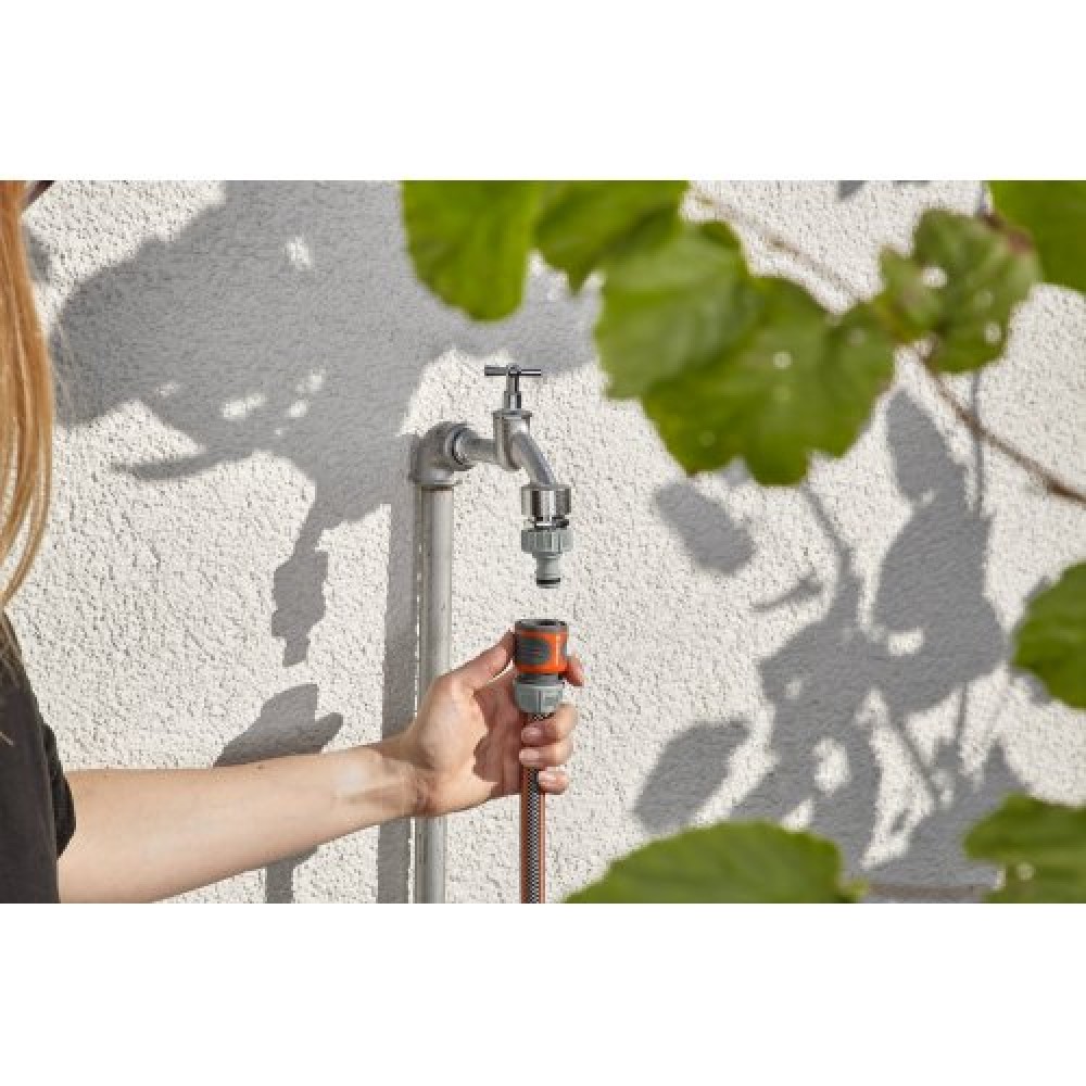 Штуцер різьбовий для крана Gardena Premium 21 мм G1/2ʺ (18240-20.000.00) Штуцер різьбовий для крана Gardena Premium 21 мм G1/2ʺ (18240-20.000.00)