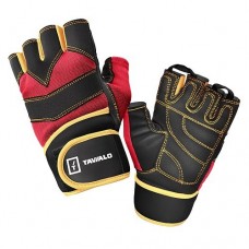 Спортивні рукавички Tavialo Black-Red-Yellow M чоловічі 189203007