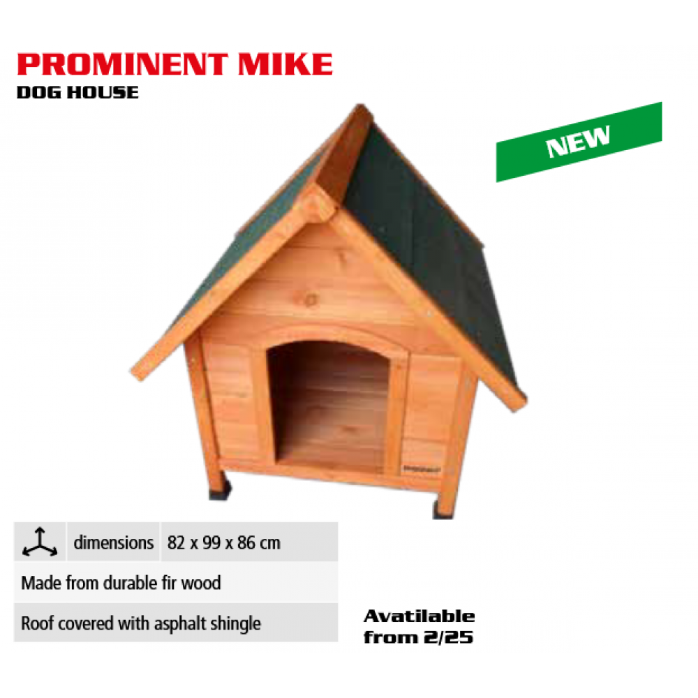 Будка для собаки дерев’яна HECHT MIKE Будка для собаки дерев’яна HECHT MIKE