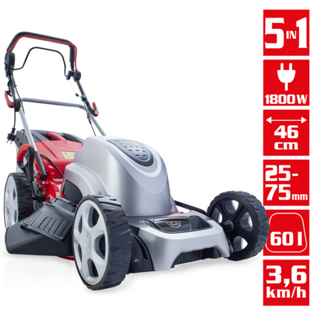 Газонокосарка електрична HECHT 1805 S 5 in 1 Газонокосарка електрична HECHT 1805 S 5 in 1