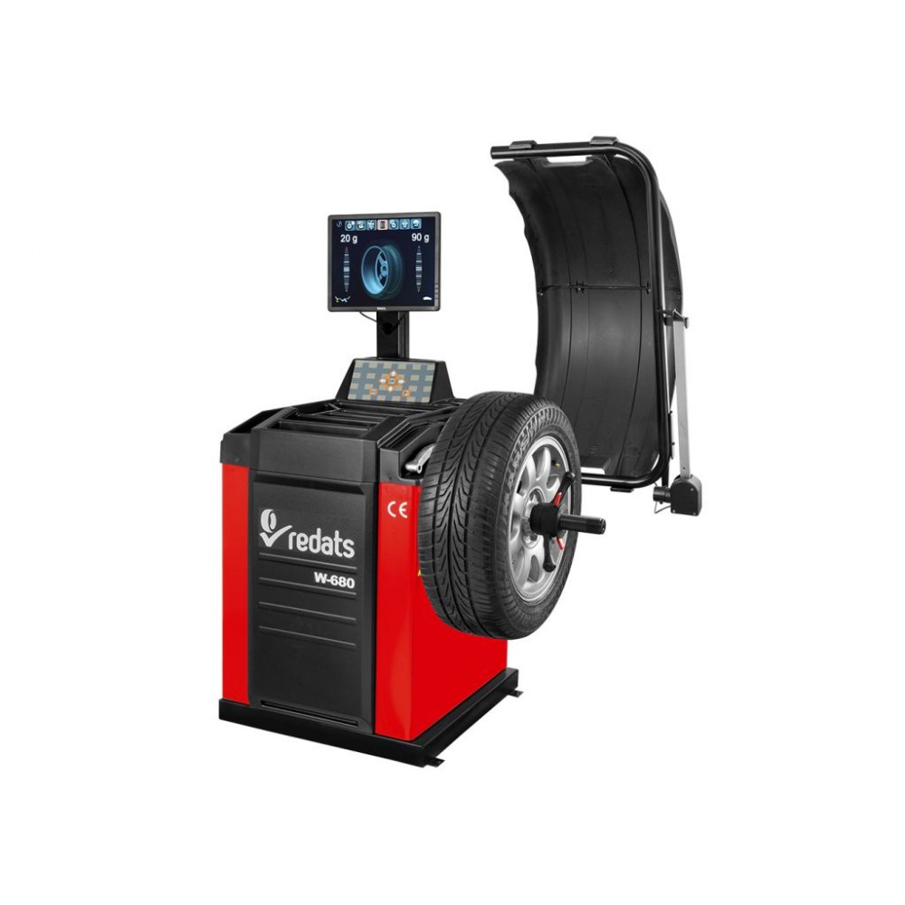 Балансувальний верстат REDATS W-680 і шиномонтажний верстат M-221 і допоміжний кронштейн 3D-1 Балансувальний верстат REDATS W-680 і шиномонтажний верстат M-221 і допоміжний кронштейн 3D-1