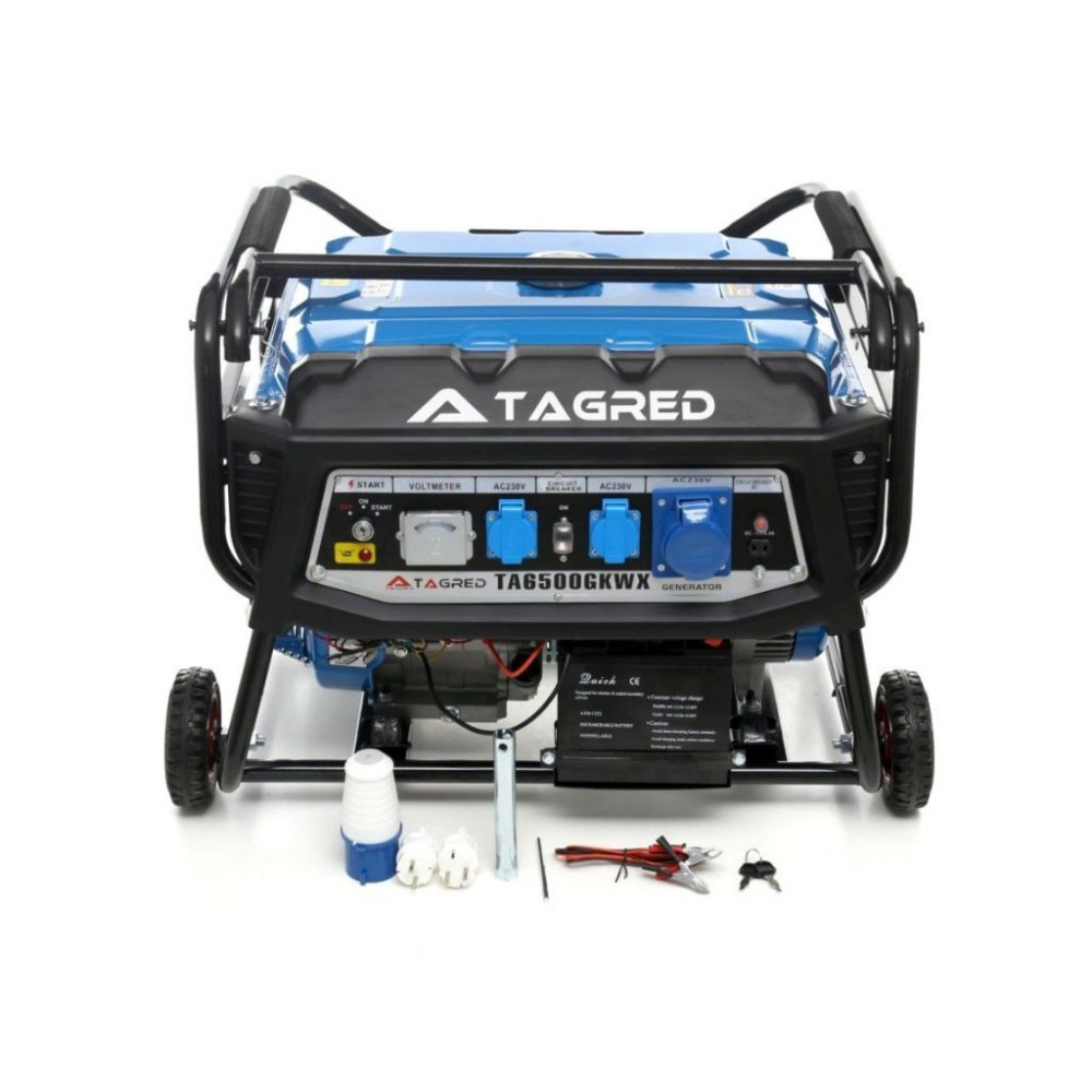Бензиновий генератор TAGRED TA6500GKWX