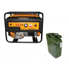 Бензиновий генератор EF Power TBS6500S + газова плитка Orcamp CK-505 + 4 газових картриджа 400 мл