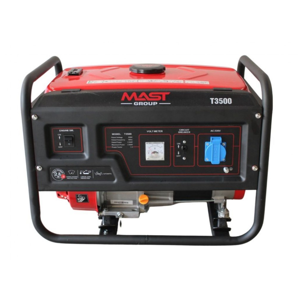 Бензиновий генератор MAST GROUP Т3500 + газова плитка Orcamp CK-505 + 4 газових картриджа 400 мл Бензиновий генератор MAST GROUP Т3500 + газова плитка Orcamp CK-505 + 4 газових картриджа 400 мл