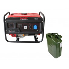 Бензиновий генератор MAST GROUP Т3500 + газова плитка Orcamp CK-505 + 4 газових картриджа 400 мл