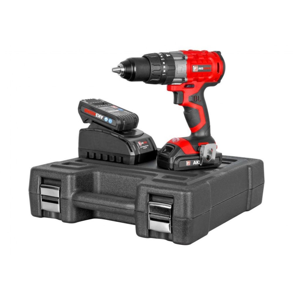 Безщітковий акумуляторний ударний дриль-шуруповерт Holzmann AKS 45IND Безщітковий акумуляторний ударний дриль-шуруповерт Holzmann AKS 45IND