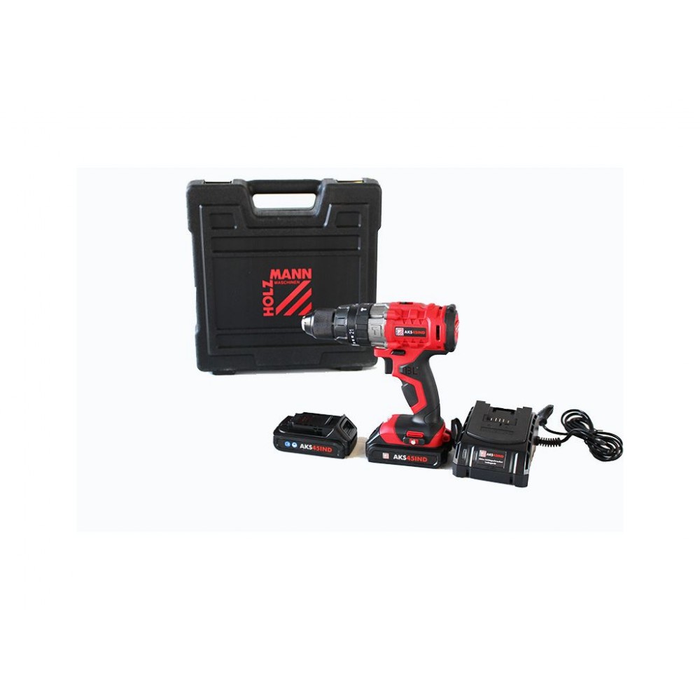 Безщітковий акумуляторний ударний дриль-шуруповерт Holzmann AKS 45IND Безщітковий акумуляторний ударний дриль-шуруповерт Holzmann AKS 45IND