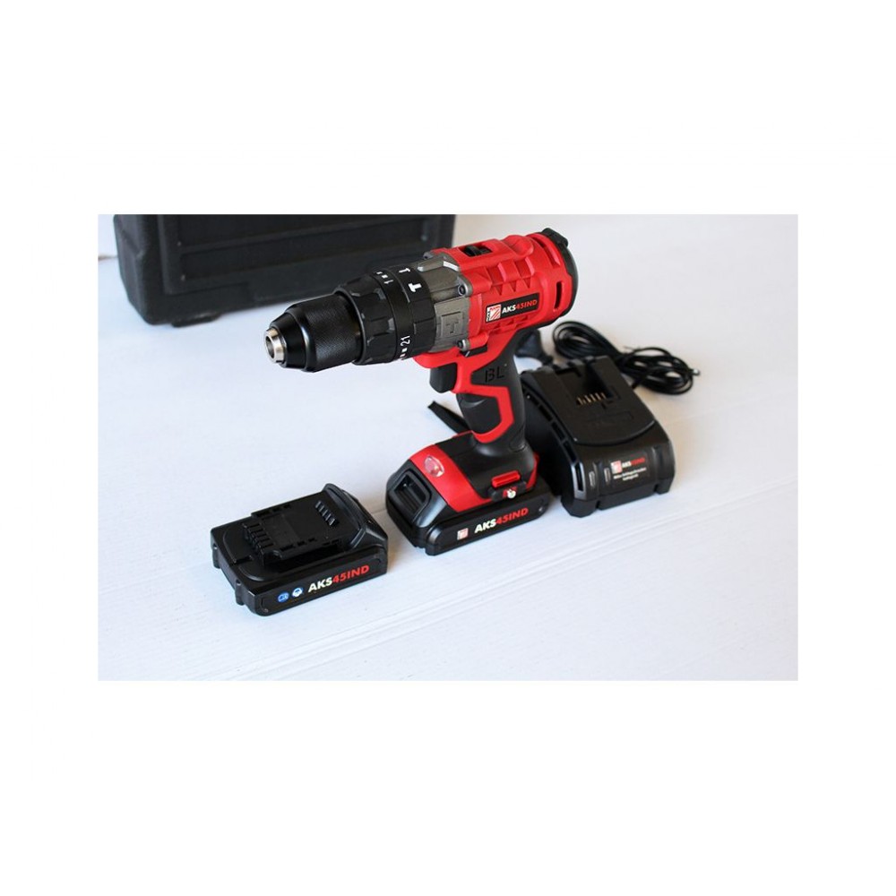 Безщітковий акумуляторний ударний дриль-шуруповерт Holzmann AKS 45IND Безщітковий акумуляторний ударний дриль-шуруповерт Holzmann AKS 45IND