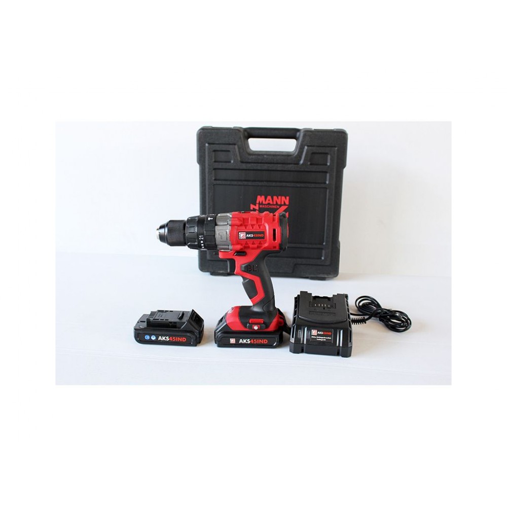 Безщітковий акумуляторний ударний дриль-шуруповерт Holzmann AKS 45IND Безщітковий акумуляторний ударний дриль-шуруповерт Holzmann AKS 45IND