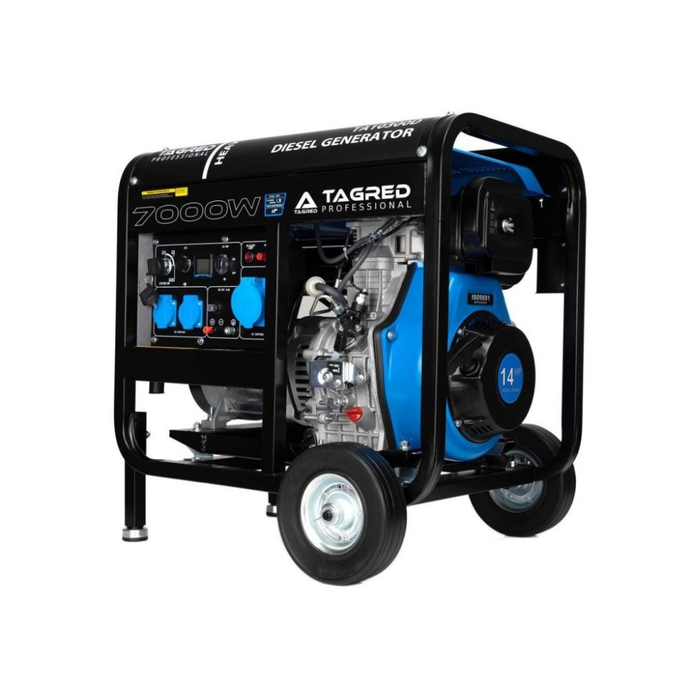 Дизельний генератор TAGRED TA10300D + газова плитка Orcamp CK-505 + 4 газових картриджа 400 мл