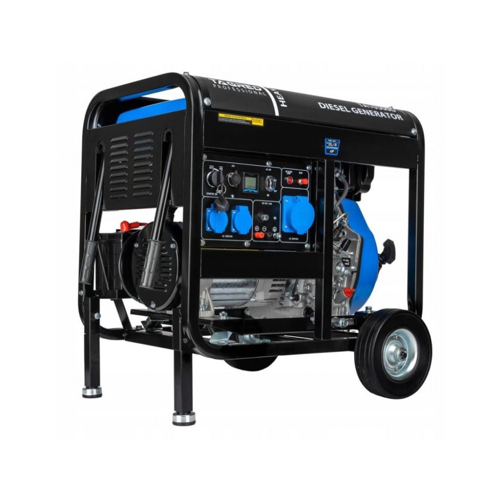 Дизельний генератор TAGRED TA10300D + газова плитка Orcamp CK-505 + 4 газових картриджа 400 мл