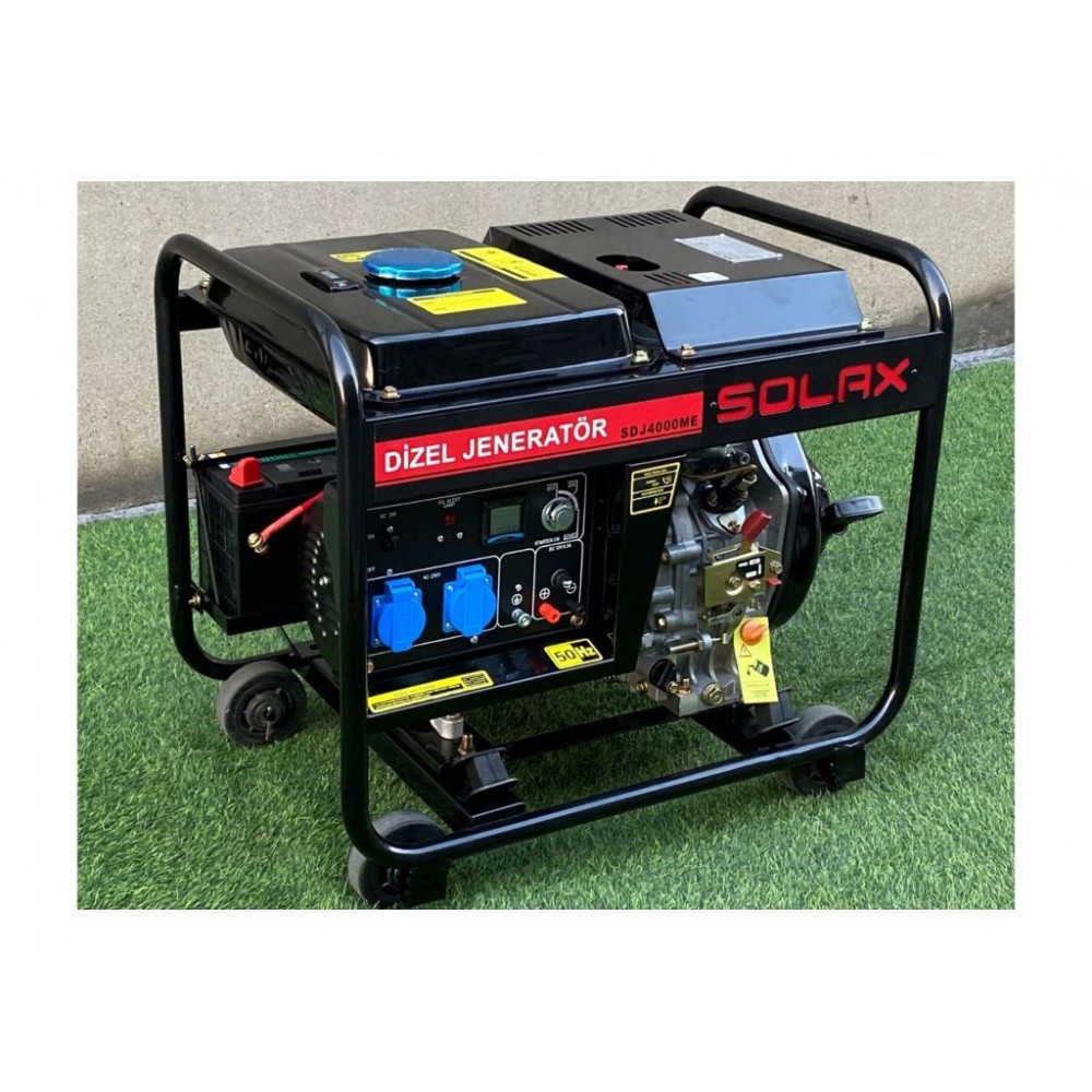 Дизельний генератор SOLAX SDJ4000ME Дизельний генератор SOLAX SDJ4000ME