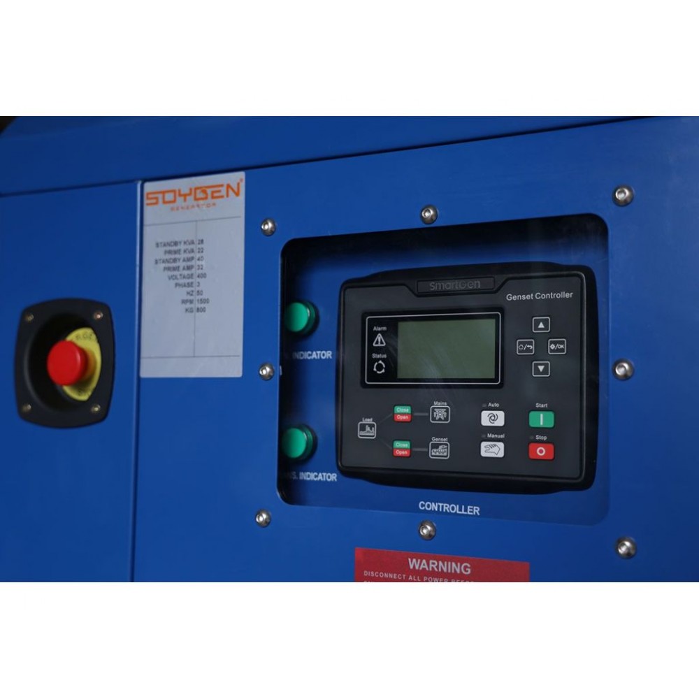 Дизельний генератор SOYGEN SGY 28 KVA Дизельний генератор SOYGEN SGY 28 KVA