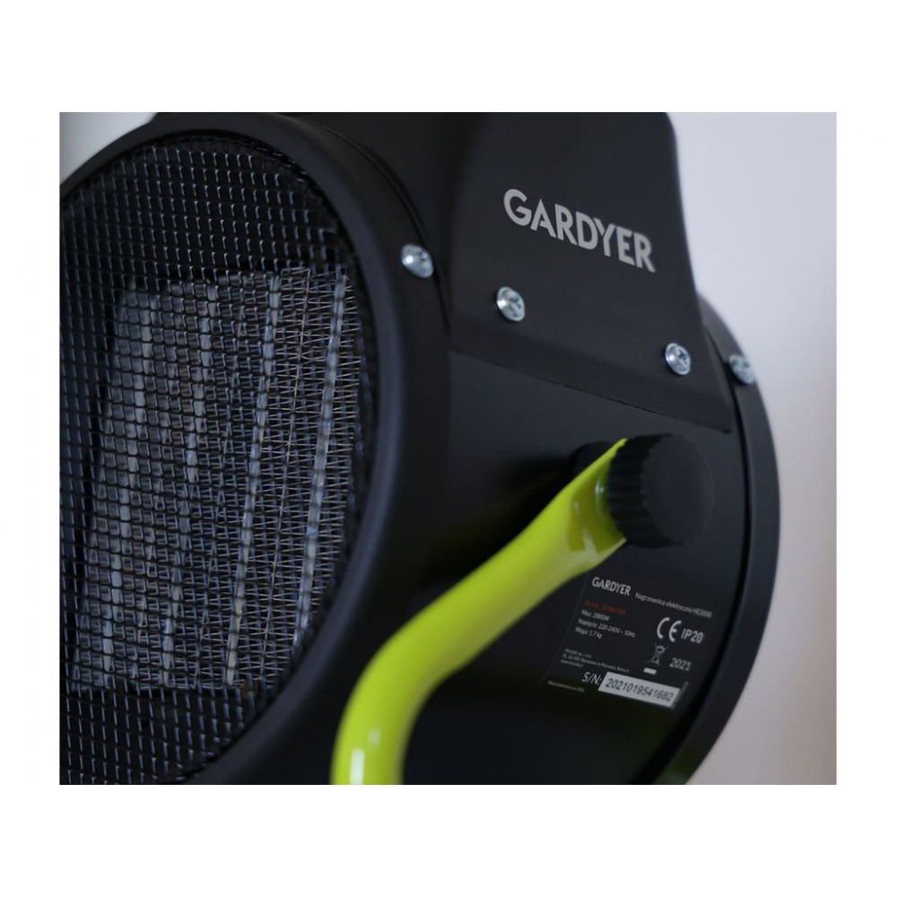 Електричний обігрівач Gardyer HE2000 Електричний обігрівач Gardyer HE2000