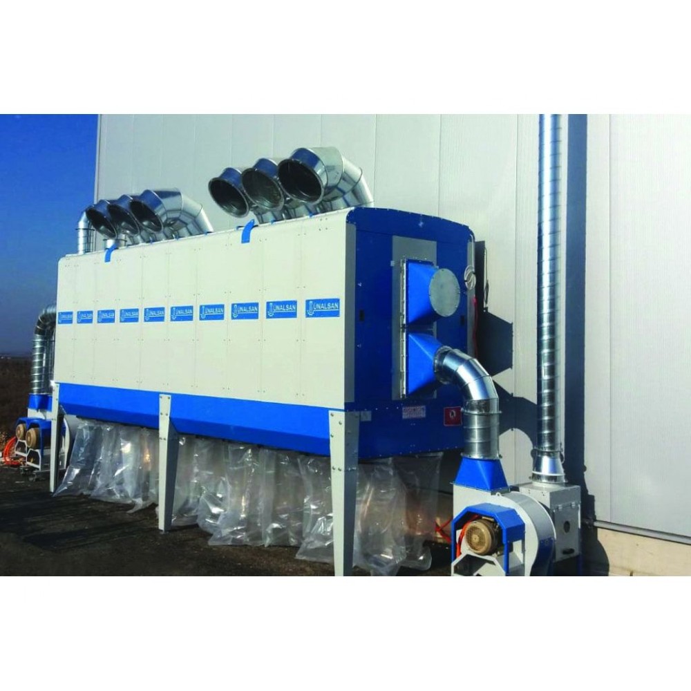 Промислова аспірація Unalsan UNS M559, 30 000 м³/год Промислова аспірація Unalsan UNS M559, 30 000 м³/год