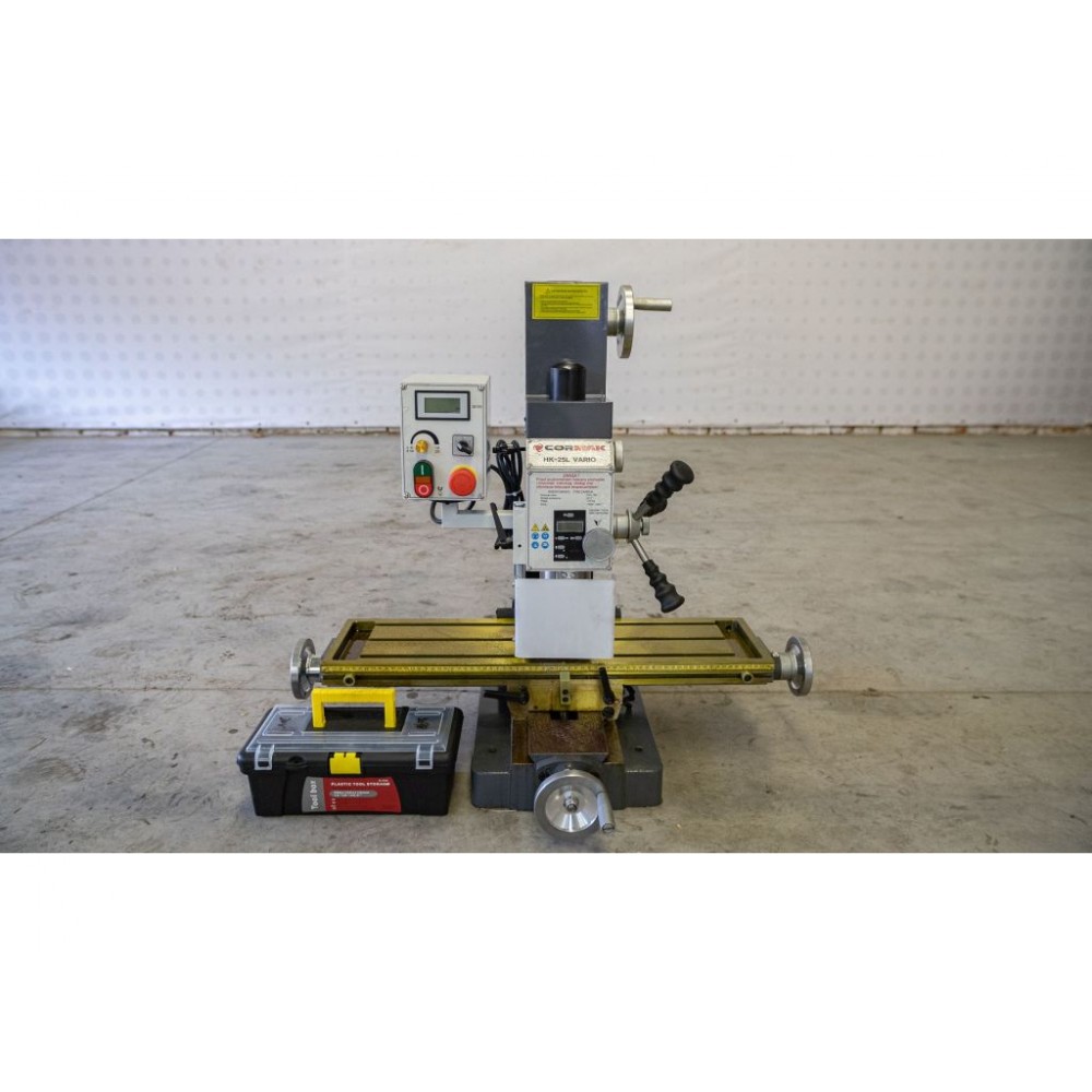 Фрезерний верстат CORMAK HK-25L Vario з підставкою Фрезерний верстат CORMAK HK-25L Vario з підставкою