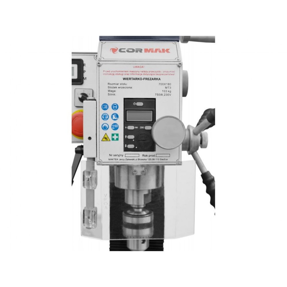 Фрезерний верстат CORMAK HK-25L Vario Фрезерний верстат CORMAK HK-25L Vario