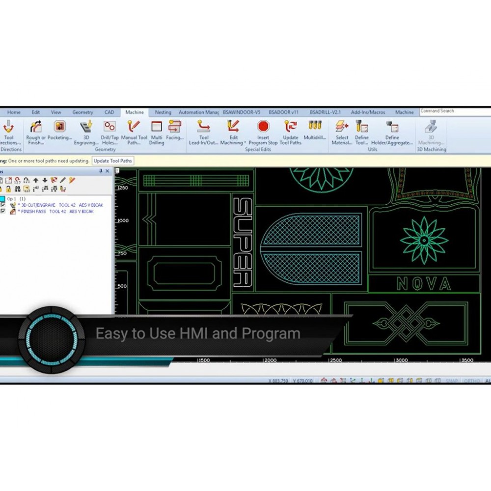 Фрезерний верстат з ЧПУ AES SUPER NOVA 2132 Фрезерний верстат з ЧПУ AES SUPER NOVA 2132