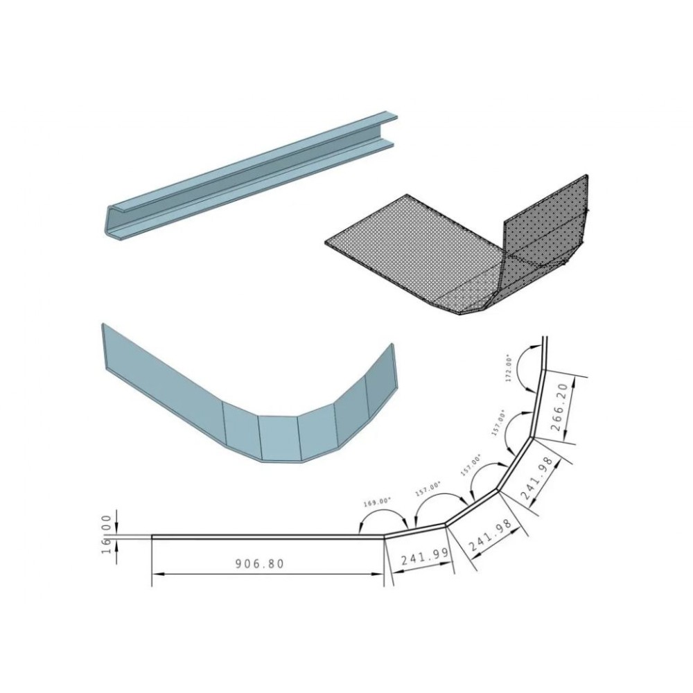 Гідравлічний листозгинальний прес з ЧПУ SERVO CORMAK 80×2000 CR-41