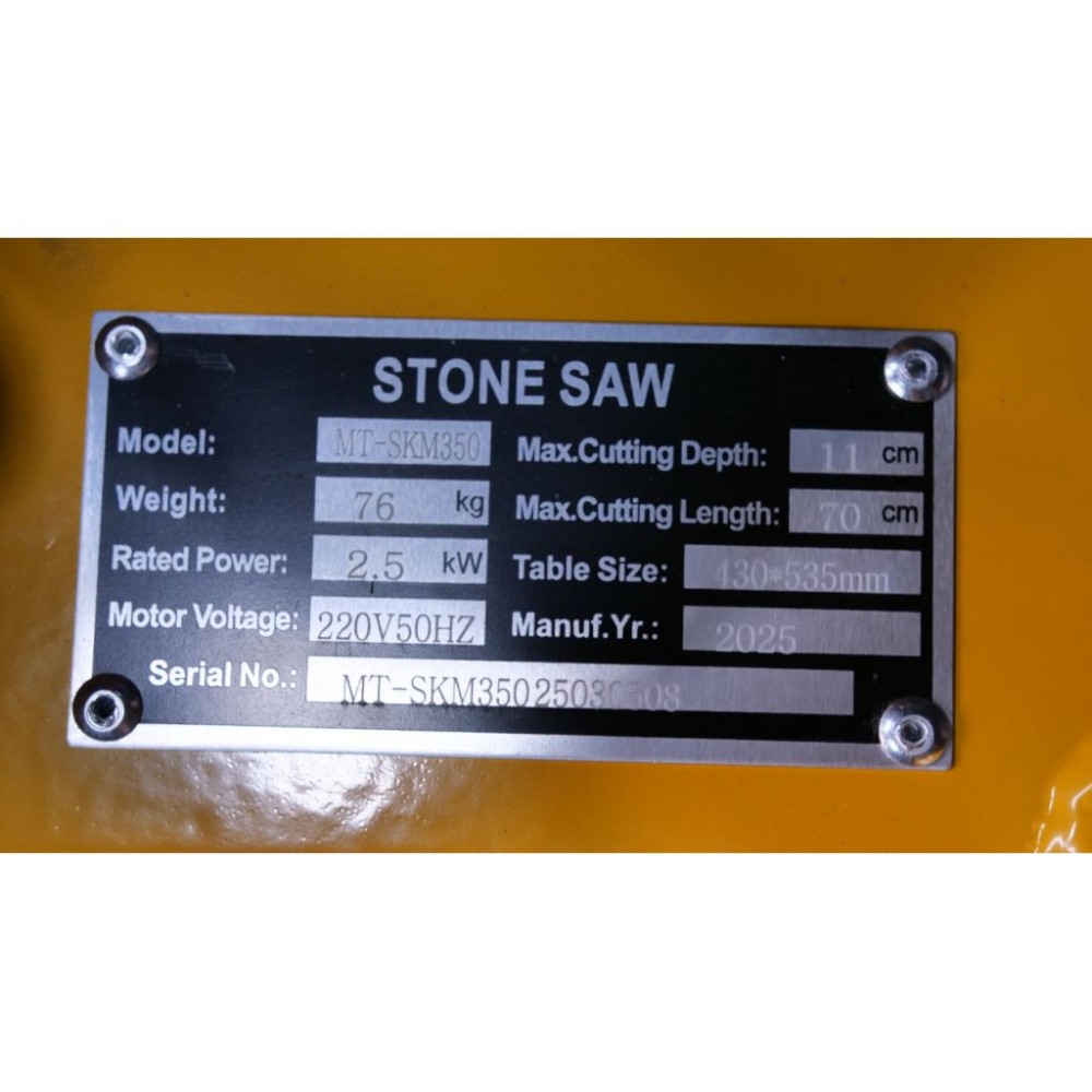 Каменерізний верстат MAST Bautechnik MT-SKM350 Каменерізний верстат MAST Bautechnik MT-SKM350