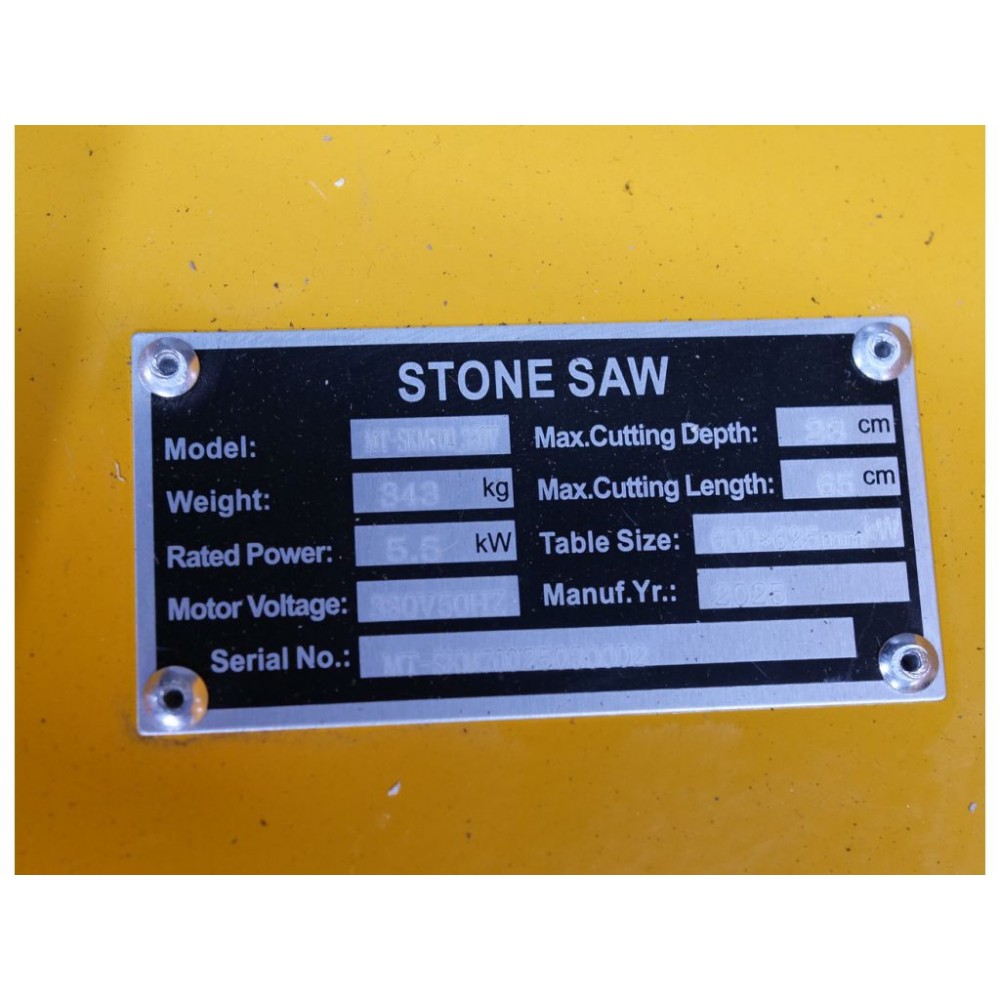 Каменерізний верстат MAST Bautechnik MT-SKM700_380V Каменерізний верстат MAST Bautechnik MT-SKM700_380V