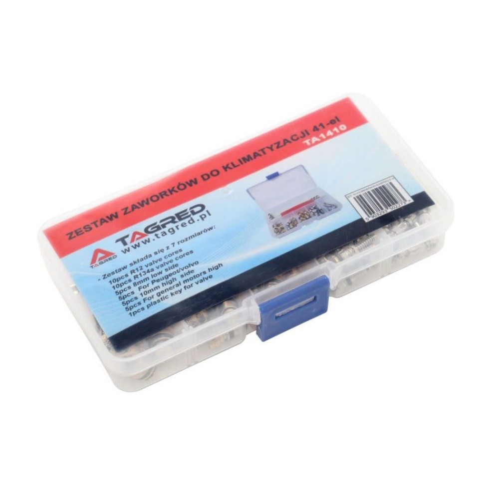 Комплект клапанів для автокондиціонера, 41 шт TAGRED TA1410