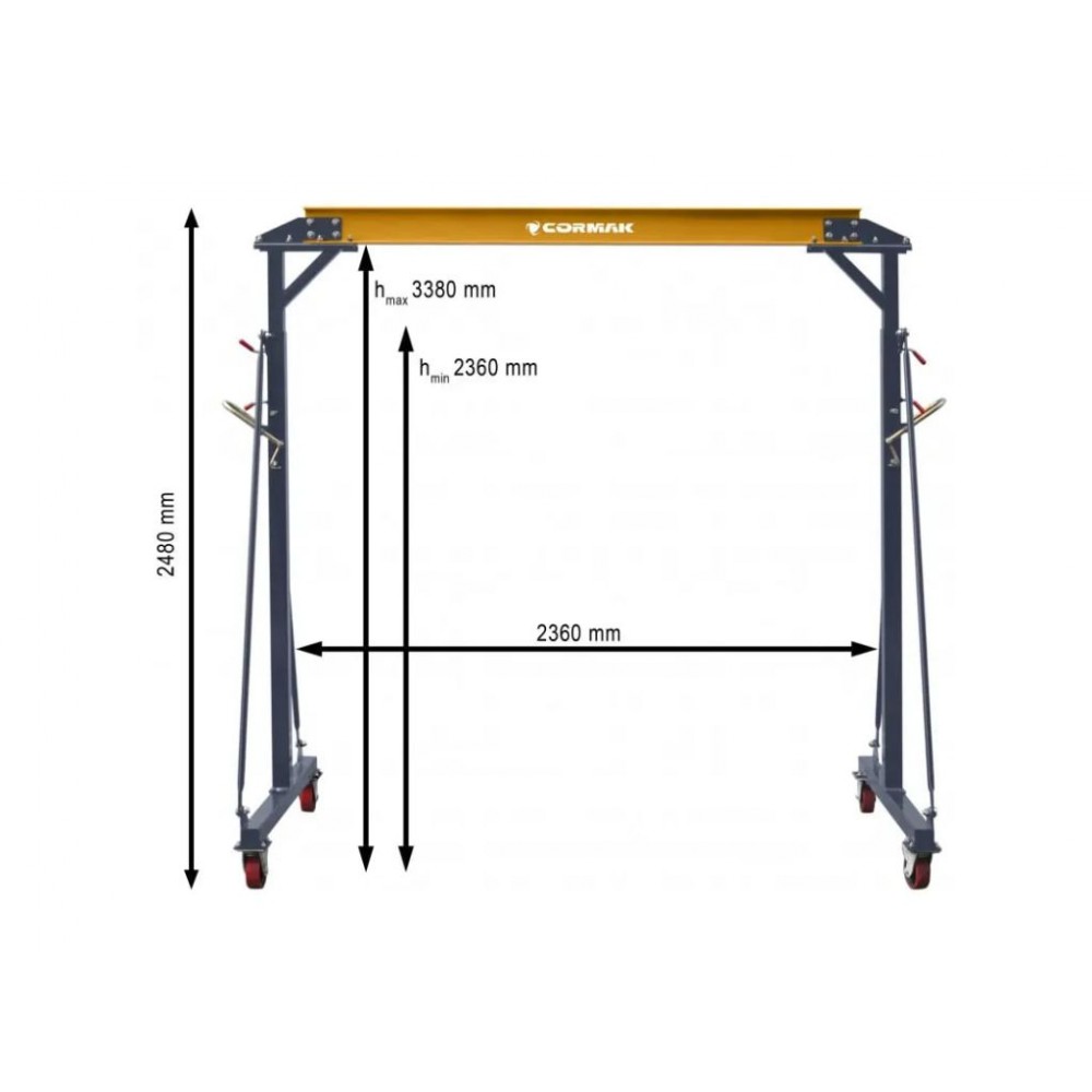 Козловий кран CORMAK PK2 Козловий кран CORMAK PK2