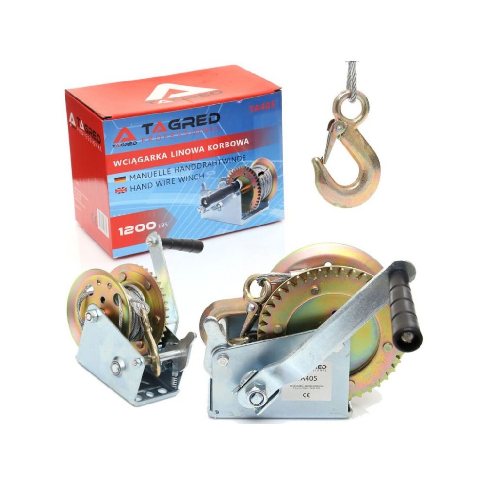 Кривошипна лебідка TAGRED TA405
