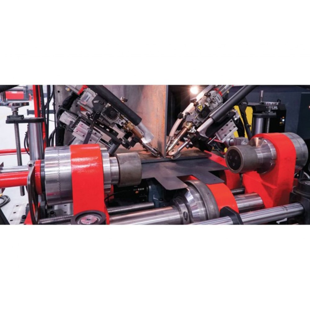 Лінія зварювання двотаврової балки 12м Akyapak HBW 2000x1000 Лінія зварювання двотаврової балки 12м Akyapak HBW 2000x1000