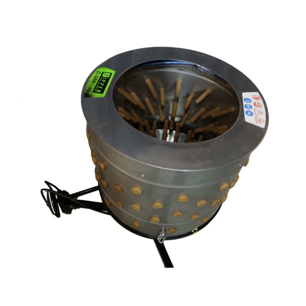 Машина для зняття пір`я Zipper ZI-GRM1100 Машина для зняття пір`я Zipper ZI-GRM1100