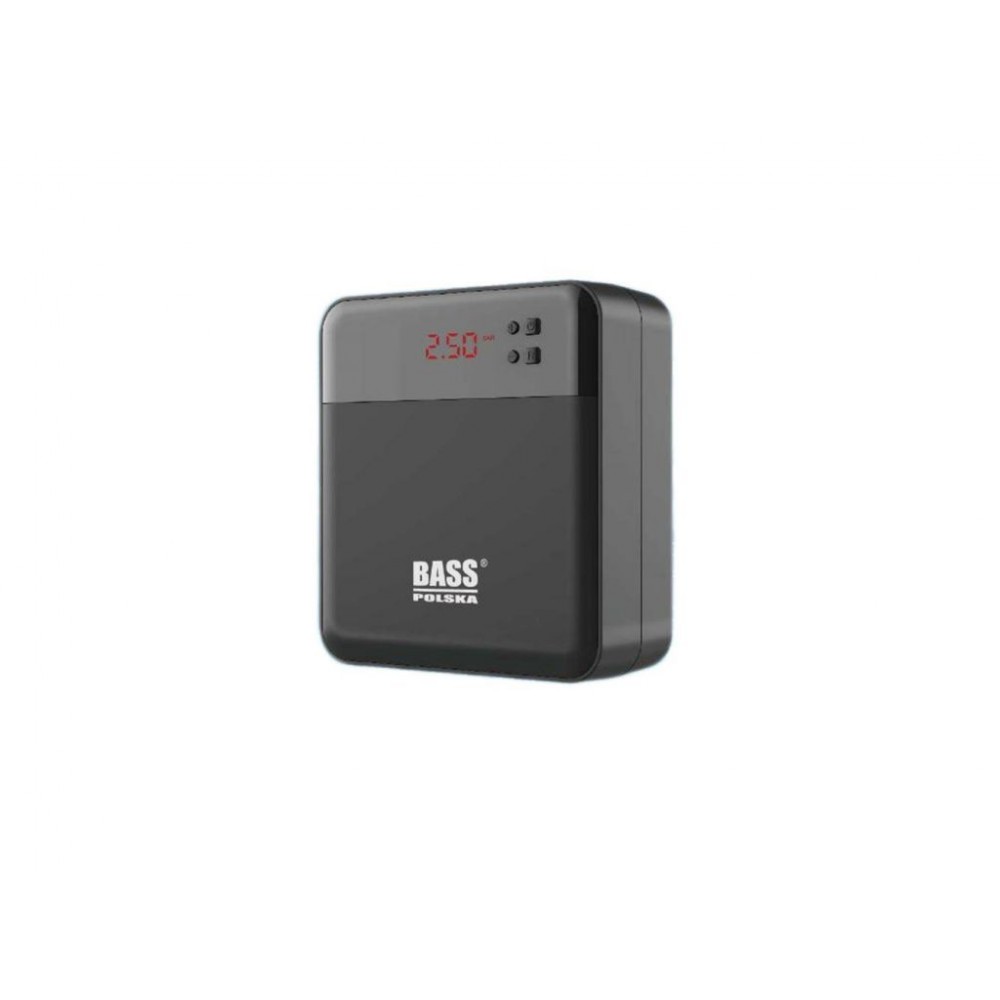 Міні-компресор зі світлодіодною лампою та набором насадок Bass Polska BP-4523 Міні-компресор зі світлодіодною лампою та набором насадок Bass Polska BP-4523