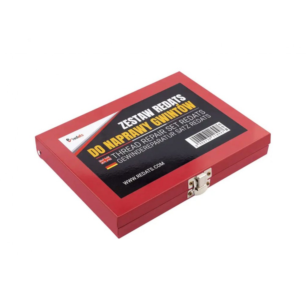 Набір для відновлення різьби HSS 88 ел. REDATS Набір для відновлення різьби HSS 88 ел. REDATS